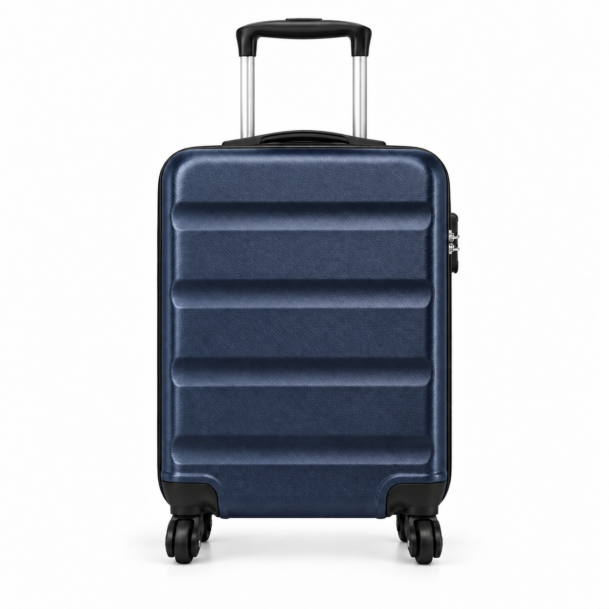 Mora — valise cabine rigide — Bleu marine, vue de face