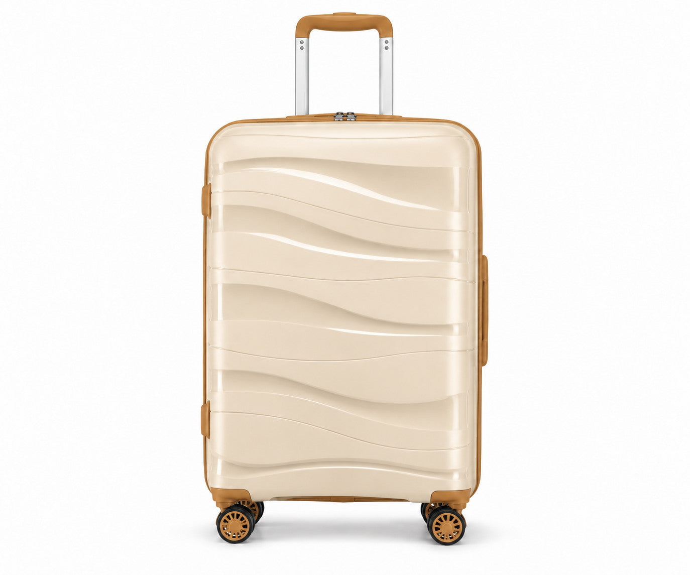 Venise — Beige — valise vue de face