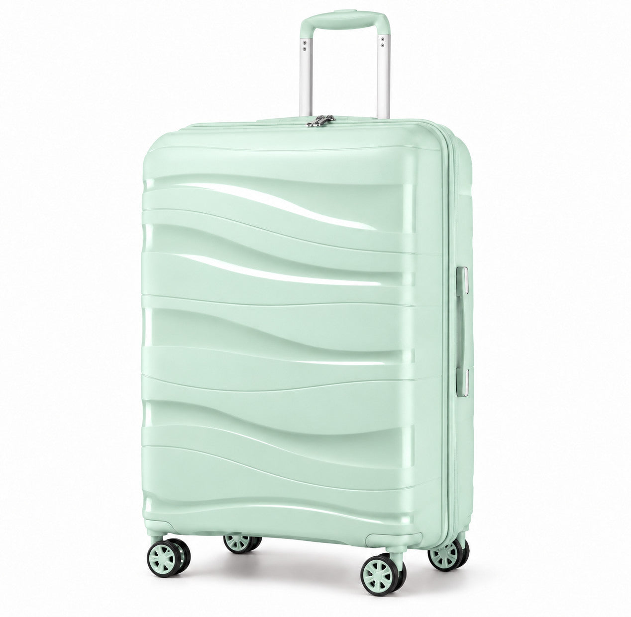 Venise — Menthe — valise vue de trois quarts