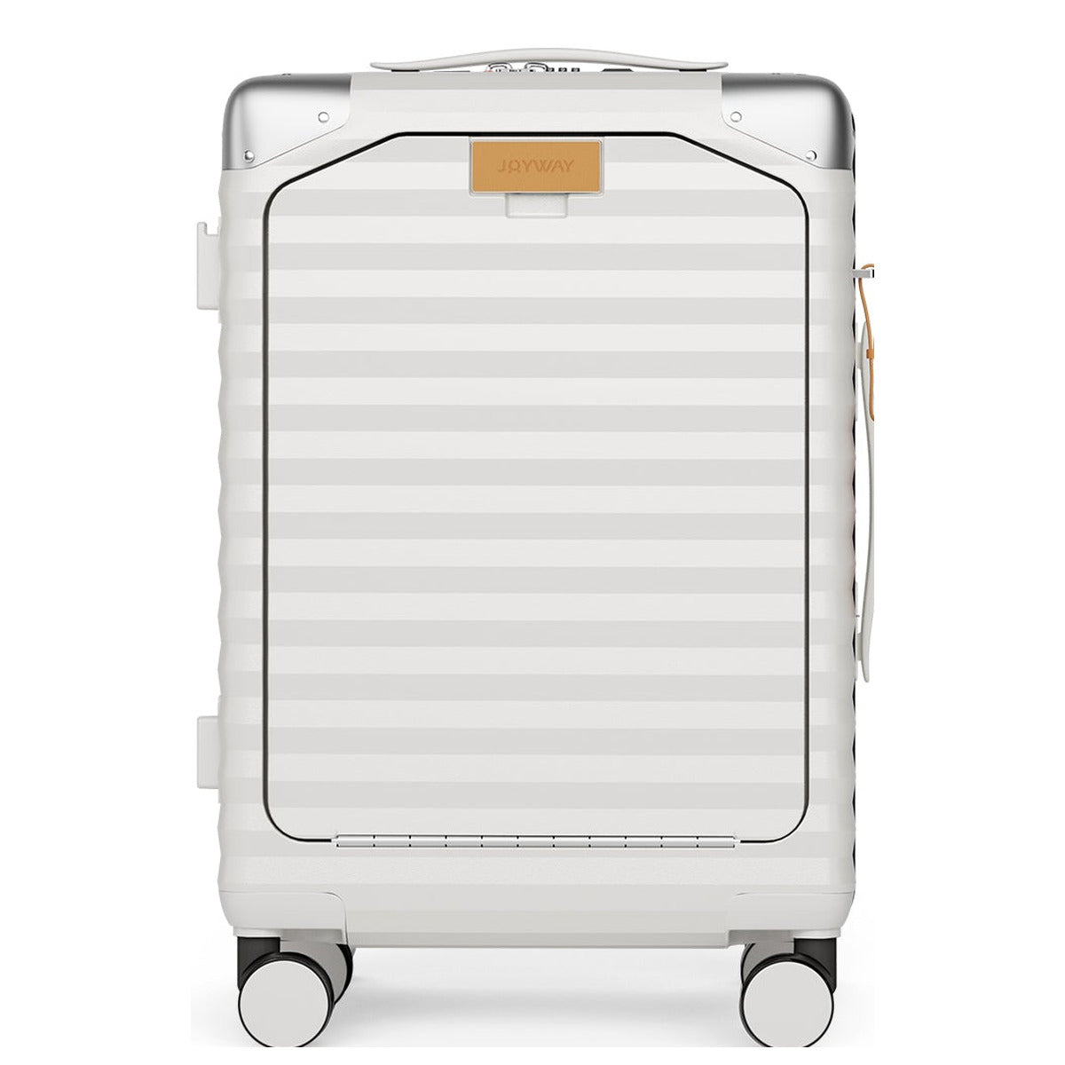 Malmo — Blanc — valise fermée de face