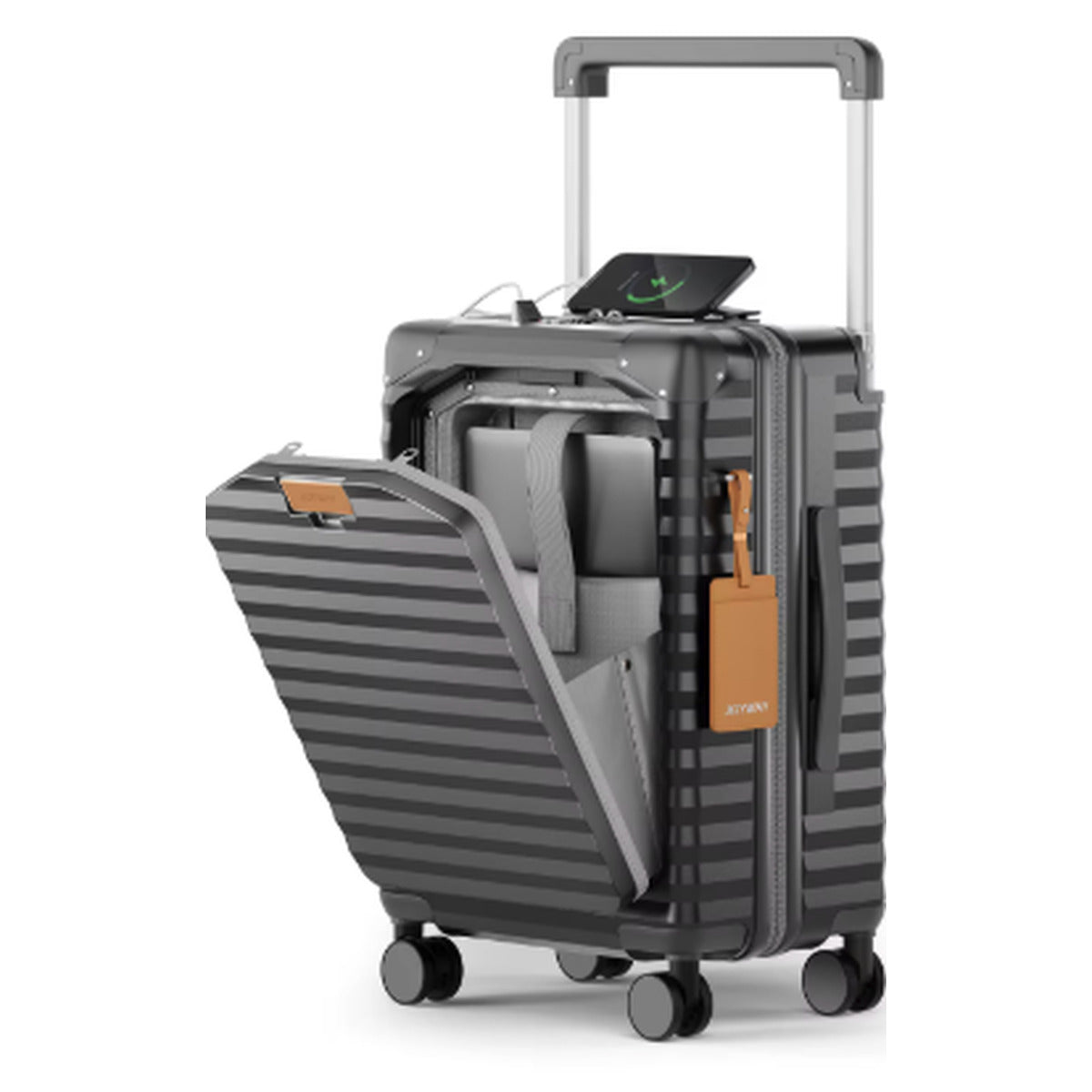 Malmo — Gris — valise ouverte
