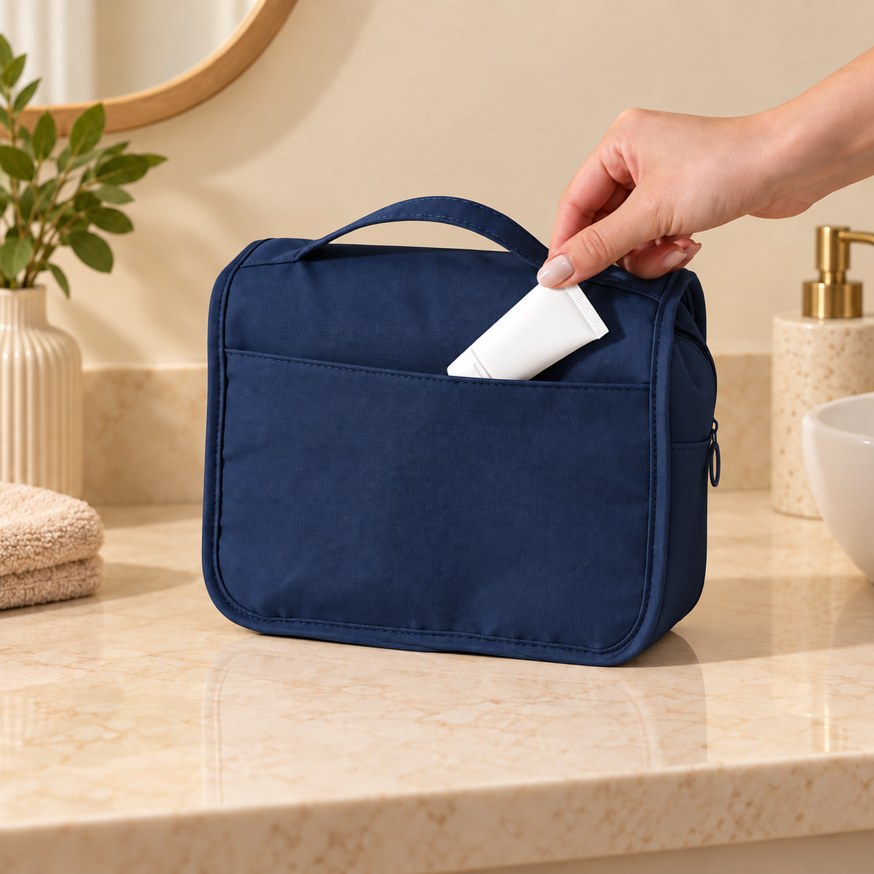 Kyoto — Bleu marine — poche arrière