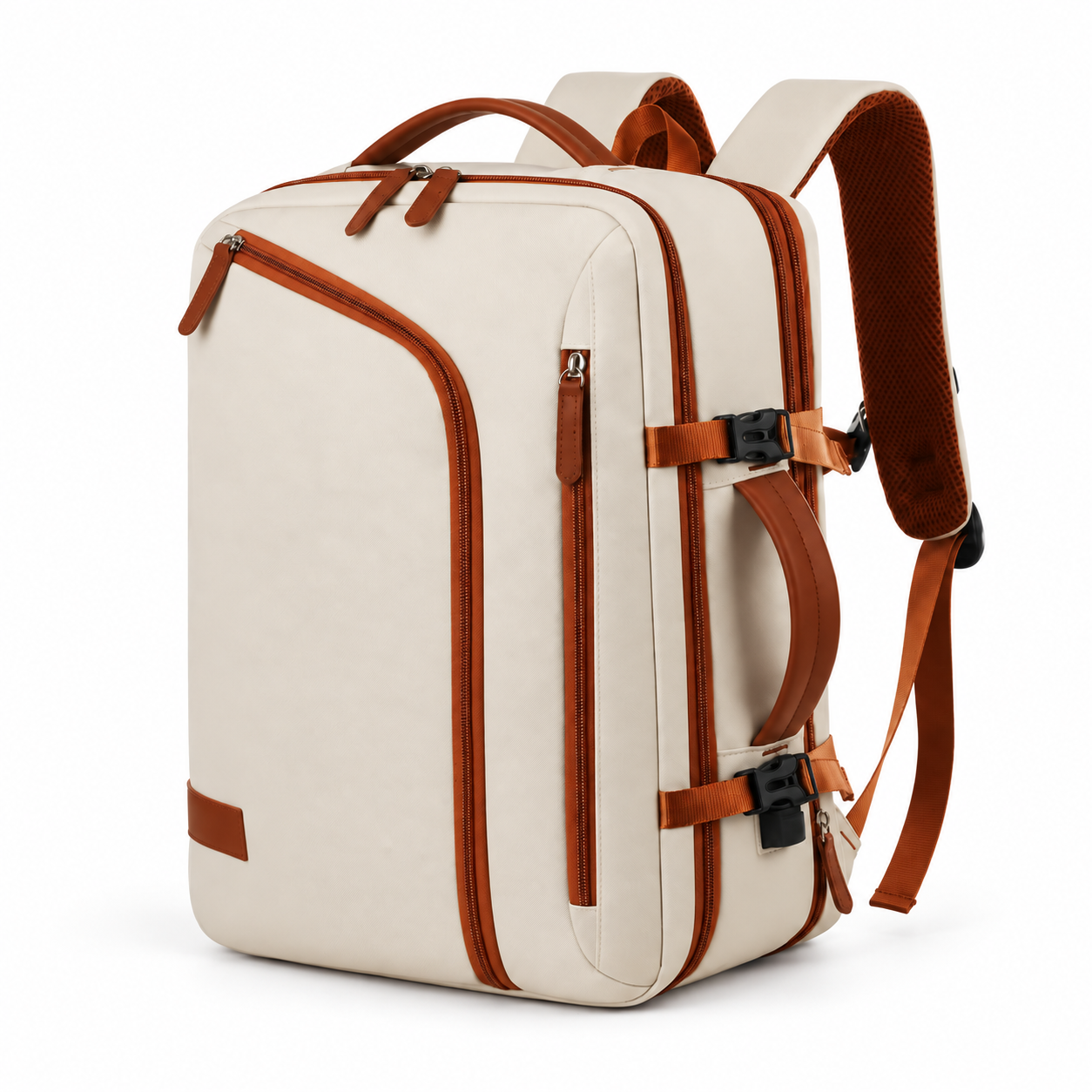 Séoul — sac à dos de voyage beige