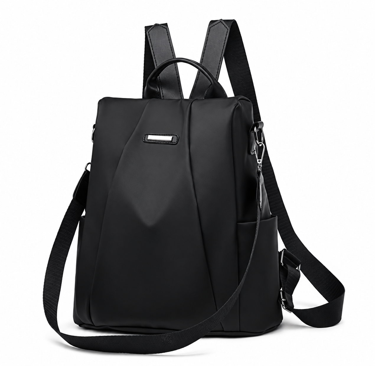 Vienne — sac à dos convertible noir